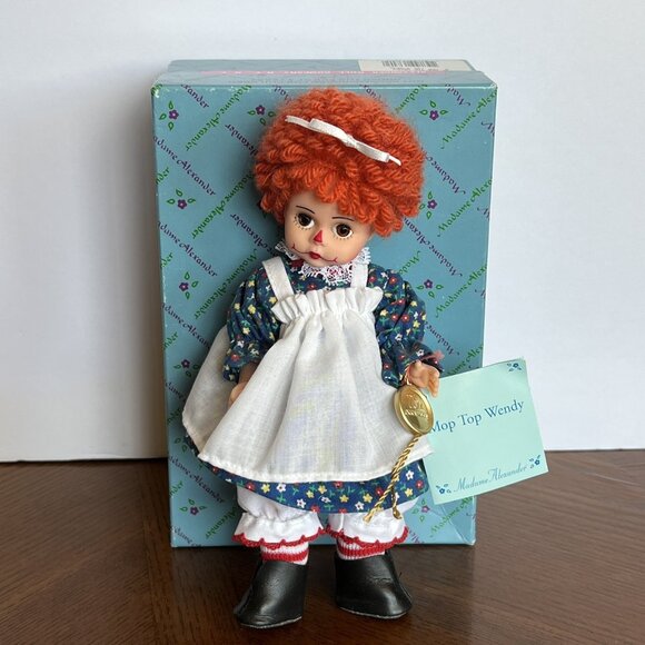 Madame Alexander Vintage StoryLand 8in Doll Mop Top Wendy 13840 Box Tag - Picture 1 of 13